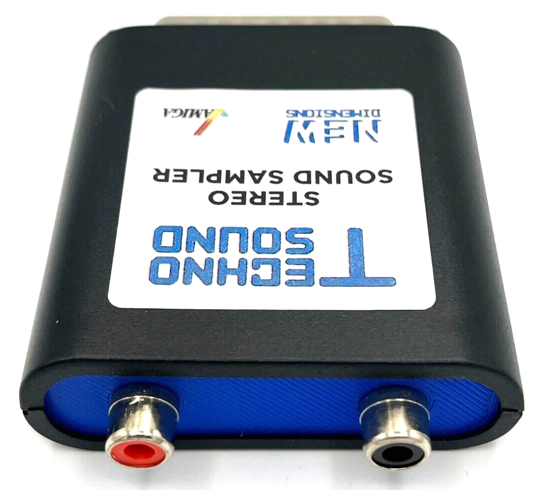 Technosound Turbo Sound Sampler for Commodore Amiga - Black Case thumbnail 3